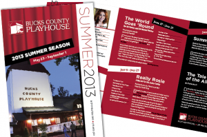 Bucks County Playhouse 2103 Season Brochure