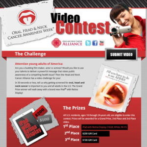 Ohancaw Challenge Video Contest Website