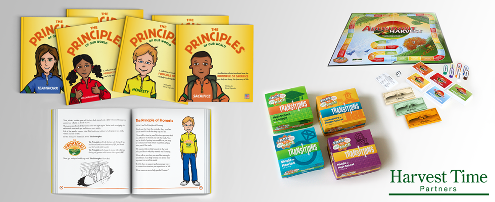 Marketing agency provides illustrations for series of children’s books.