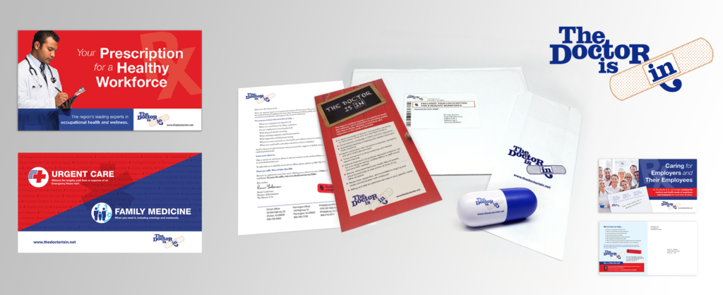 Multi-touchpoint direct mail campaign for local primary care facility