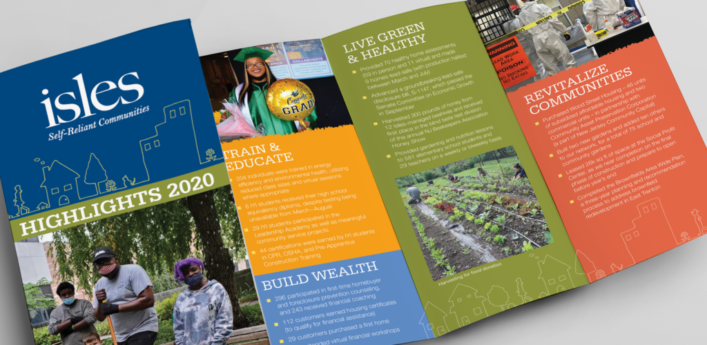 Colorful Trifold Brochure